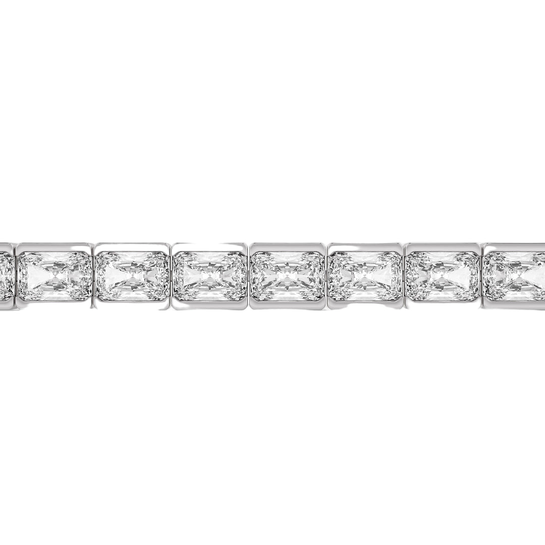 Classic Emerald Lab Grown Diamond Tennis Bracelet