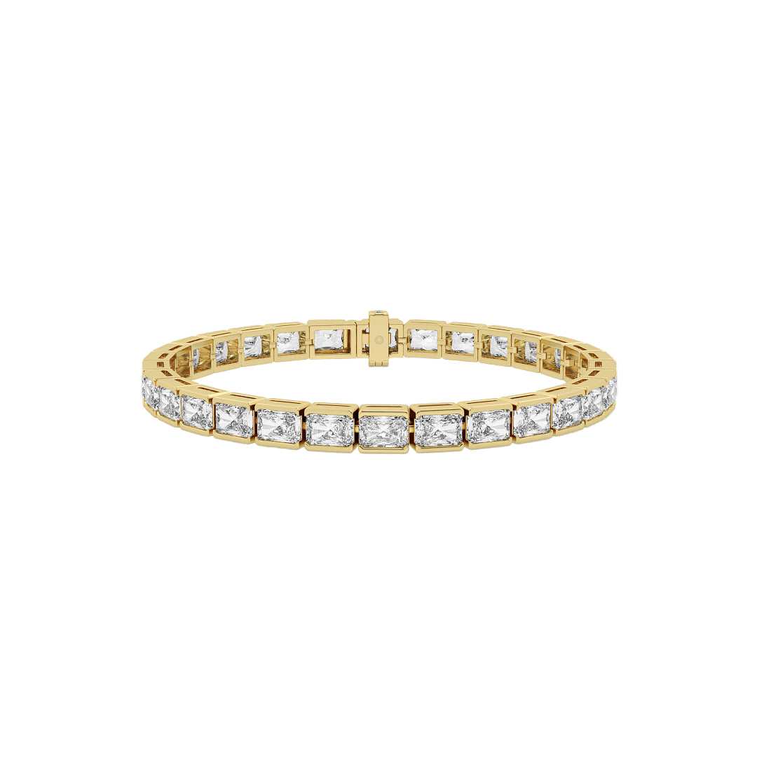 Classic Emerald Lab Grown Diamond Tennis Bracelet