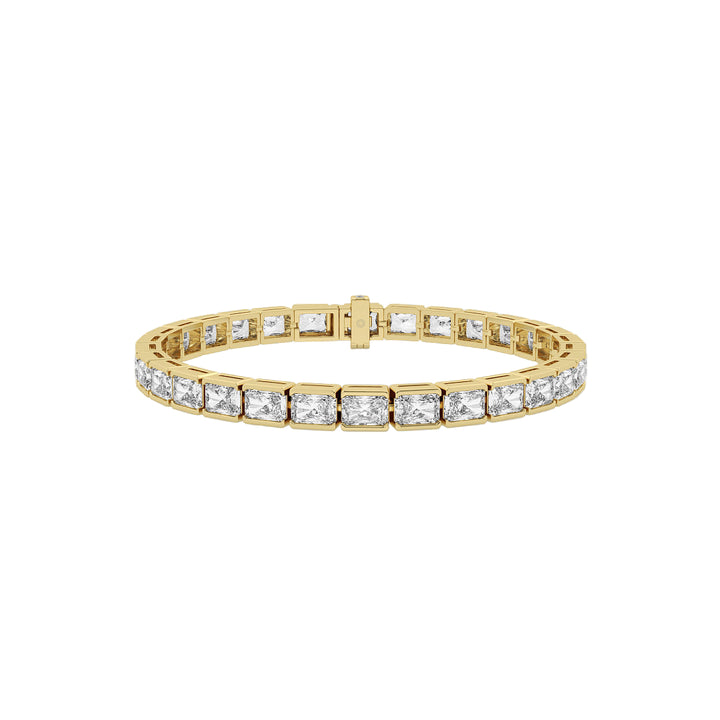Classic Emerald Lab Grown Diamond Tennis Bracelet