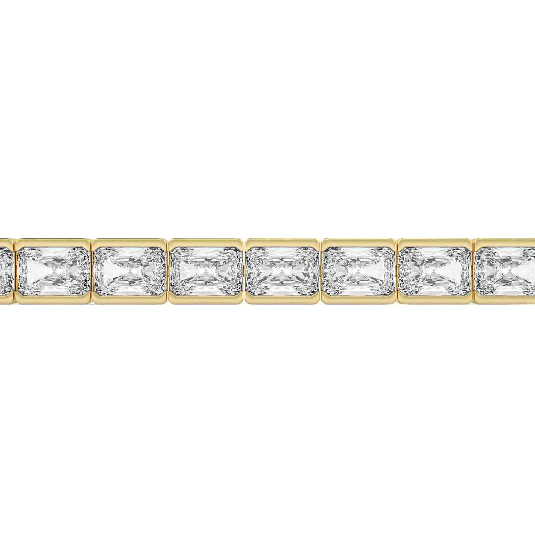 Classic Emerald Lab Grown Diamond Tennis Bracelet