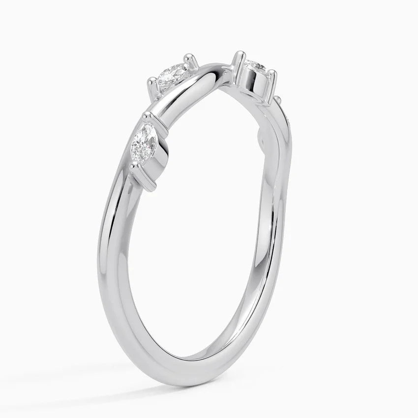 Winding Willow Diamond Ring