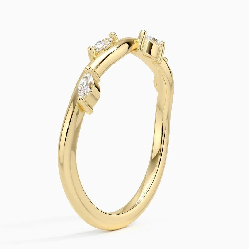 Winding Willow Diamond Ring