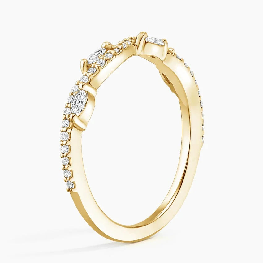 Luxe Winding Willow Diamond Ring