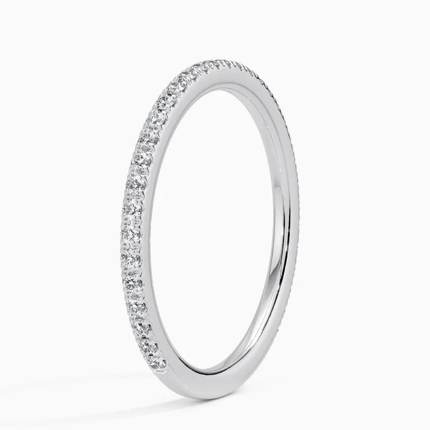 Ballad Three-Quarter Coverage Lab Diamond Ring