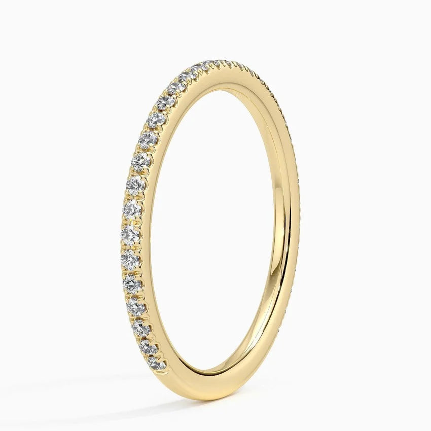Ballad Three-Quarter Coverage Lab Diamond Ring