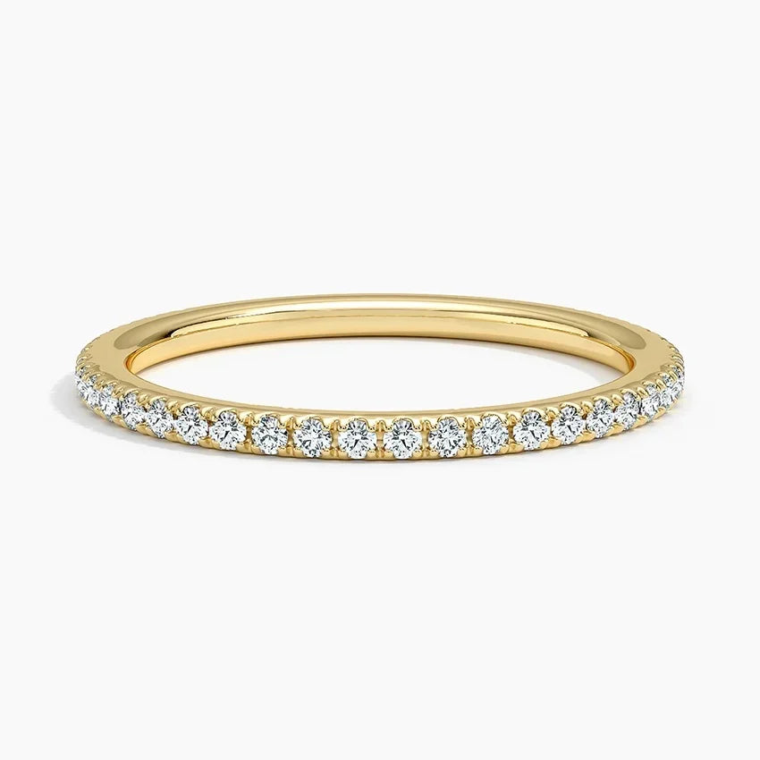 Ballad Three-Quarter Coverage Lab Diamond Ring