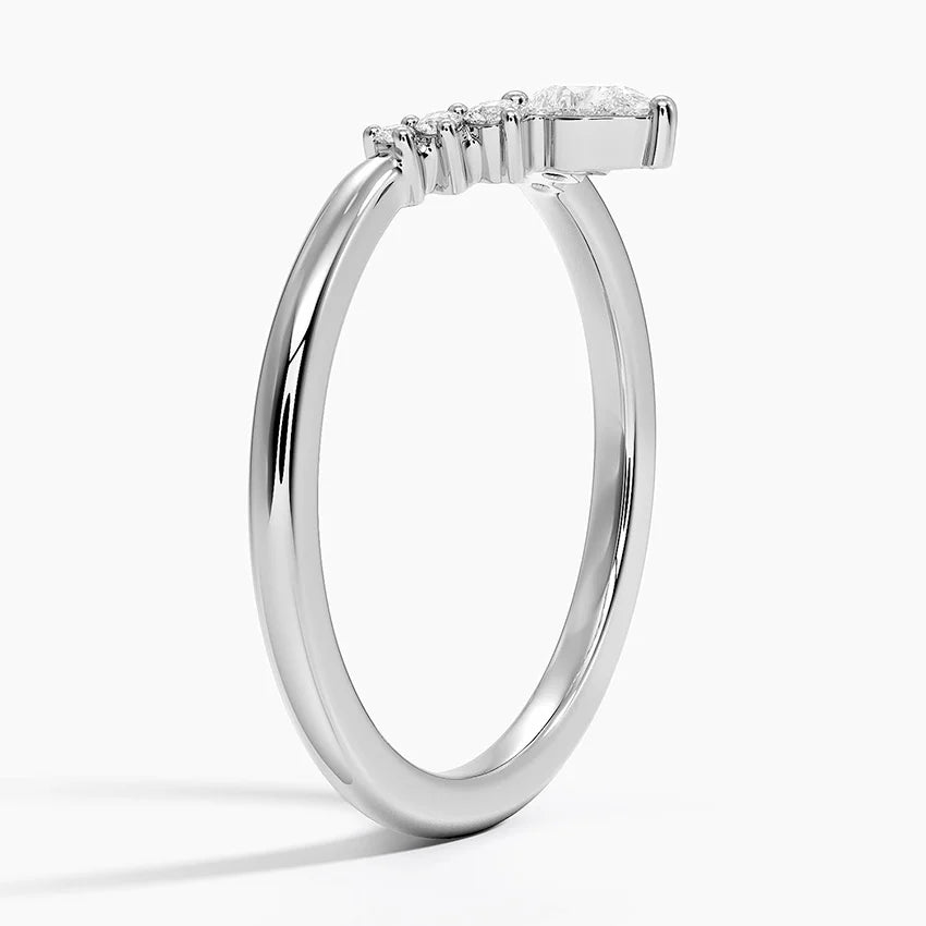 Lunette Diamond Ring