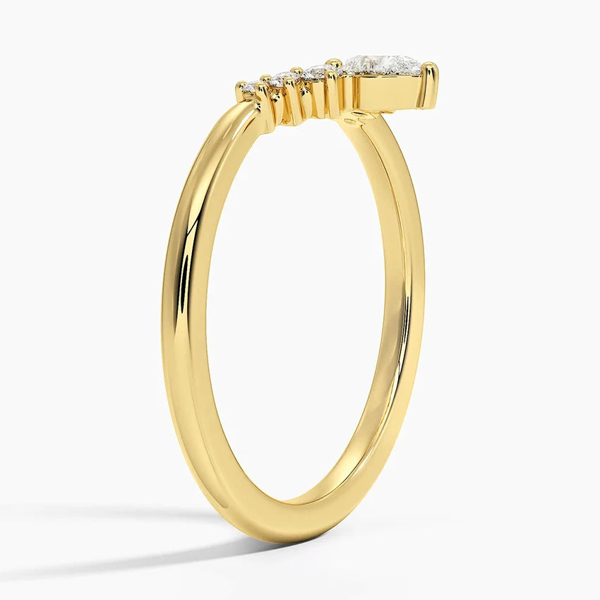 Lunette Diamond Ring