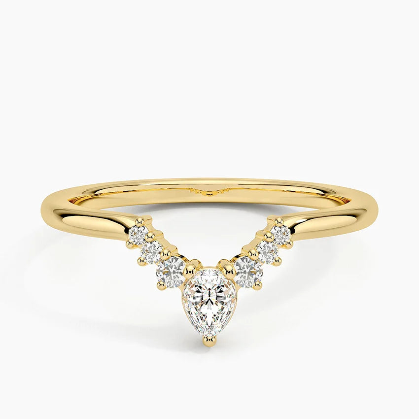 Lunette Diamond Ring