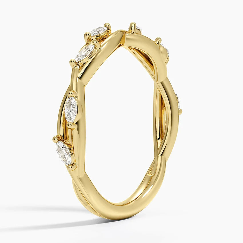 Secret Garden Diamond Wedding Ring