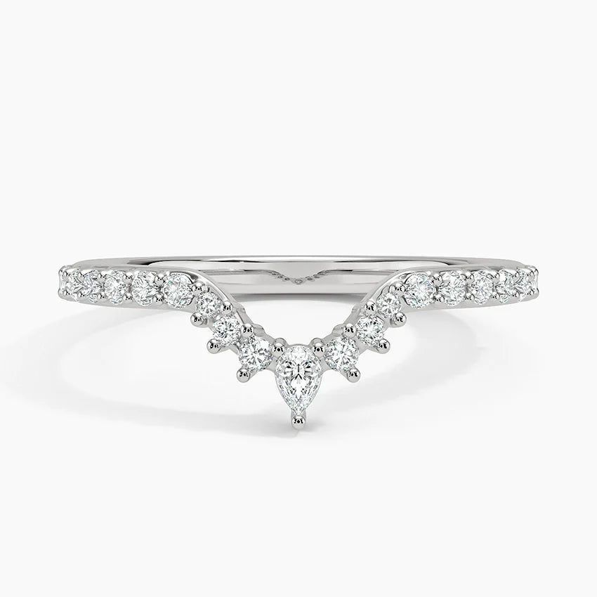 Luxe Lunette Lab Diamond Ring