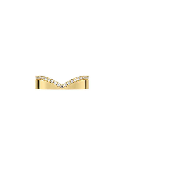 Kaia Contour Diamond Ring