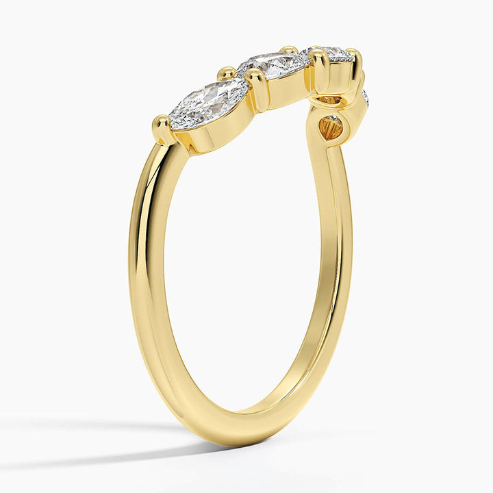 Camille Contoured Diamond Ring