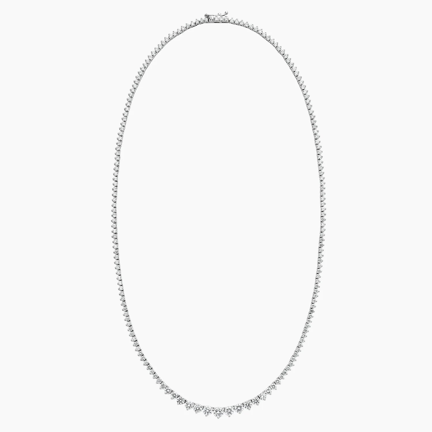 Melrose Three-Prong Lab Diamond Necklace