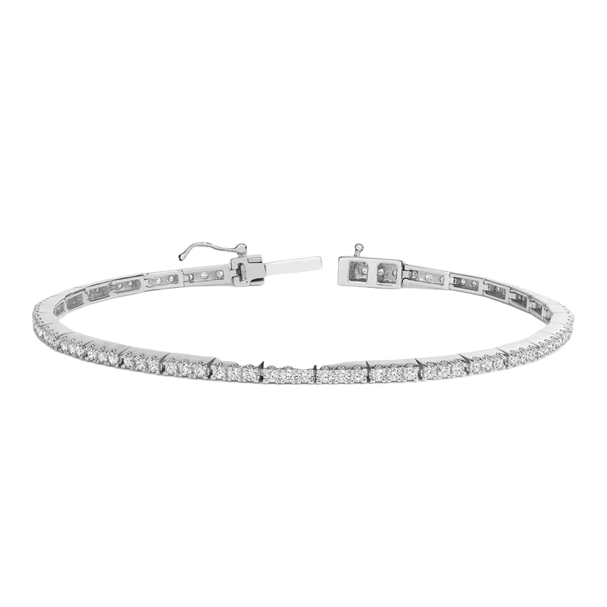 Trilogy Lab Diamond Tennis Bracelet