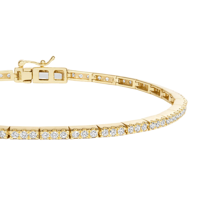 Trilogy Lab Diamond Tennis Bracelet