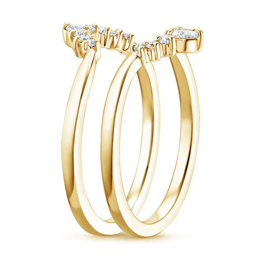 Lunette Nested Diamond Ring