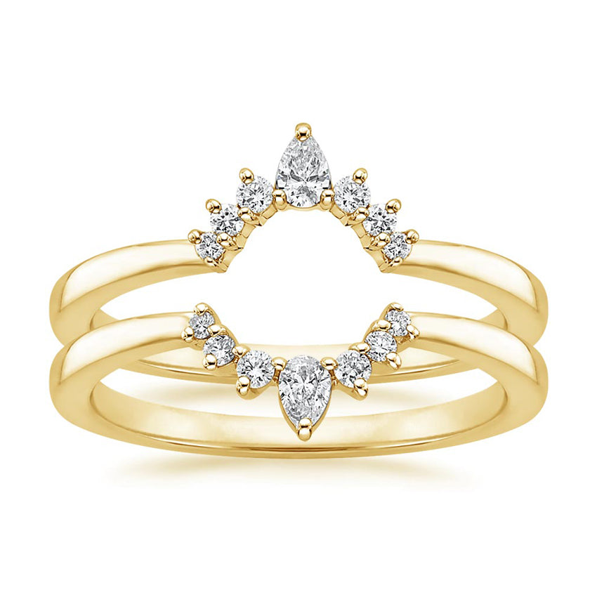 Lunette Nested Diamond Ring