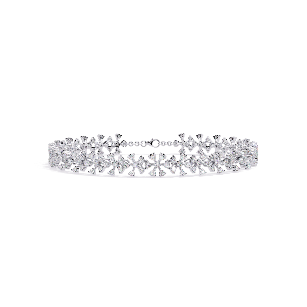 Lab Diamond Tennis Bracelet