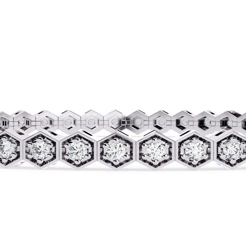 Classic Lab Grown Diamond Tennis Bracelet