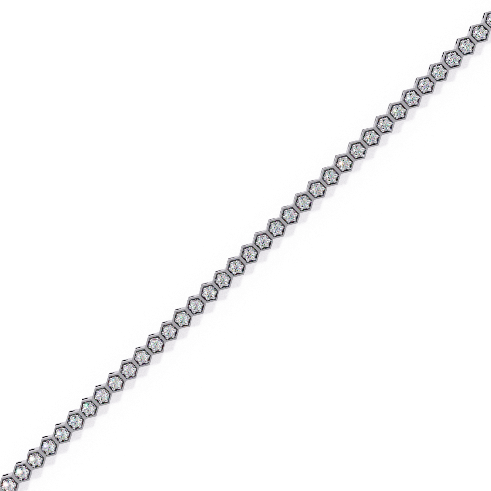 Classic Lab Grown Diamond Tennis Bracelet