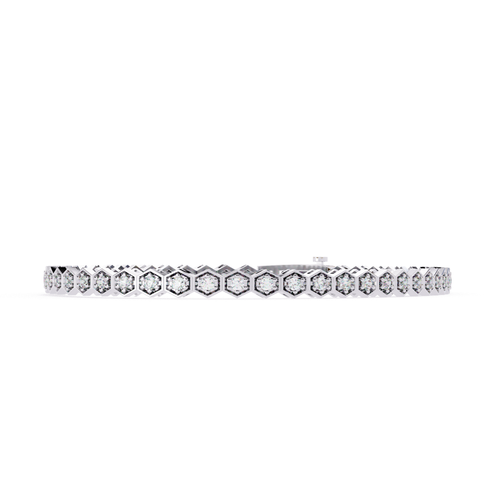 Classic Lab Grown Diamond Tennis Bracelet