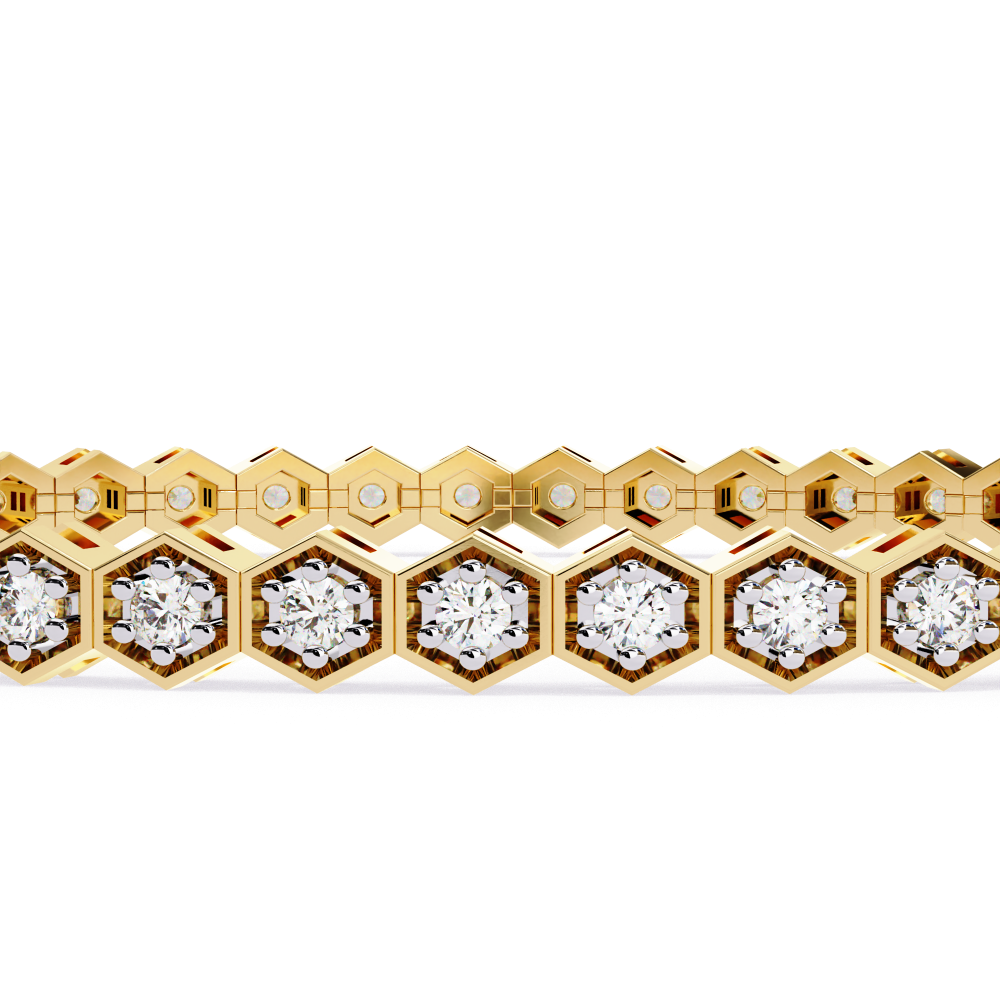 Classic Lab Grown Diamond Tennis Bracelet