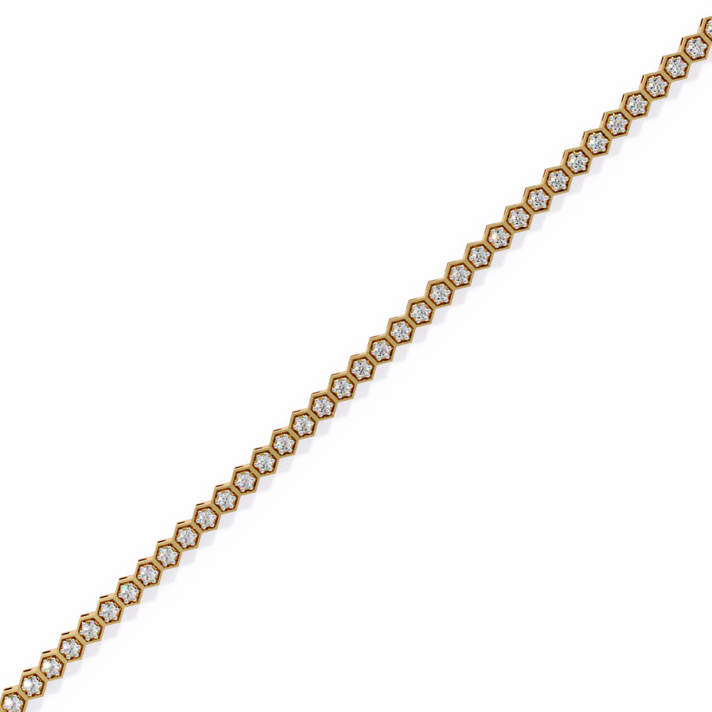 Classic Lab Grown Diamond Tennis Bracelet