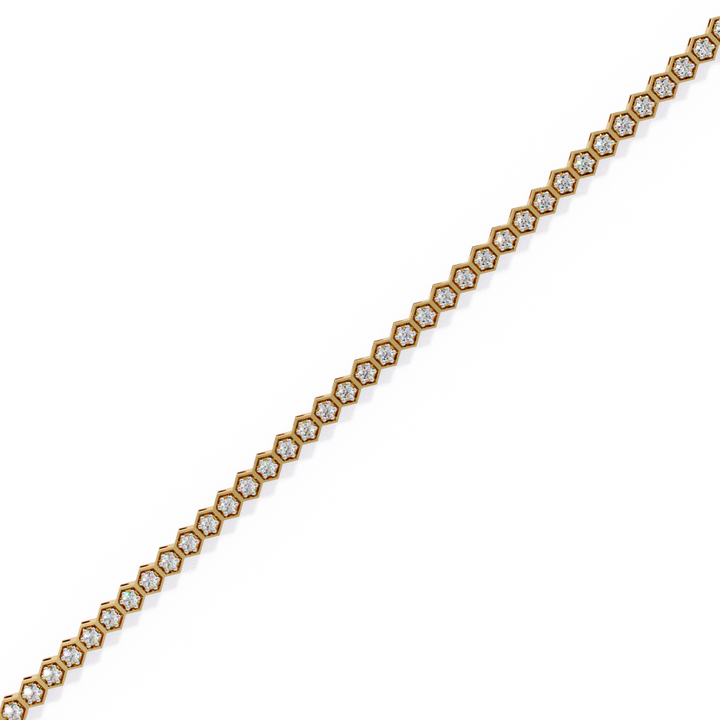 Classic Lab Grown Diamond Tennis Bracelet