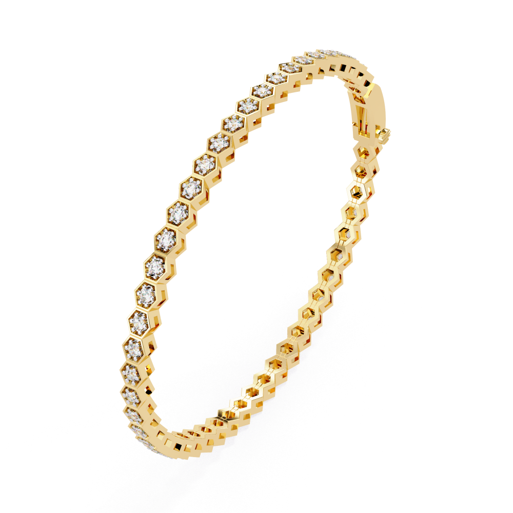 Classic Lab Grown Diamond Tennis Bracelet