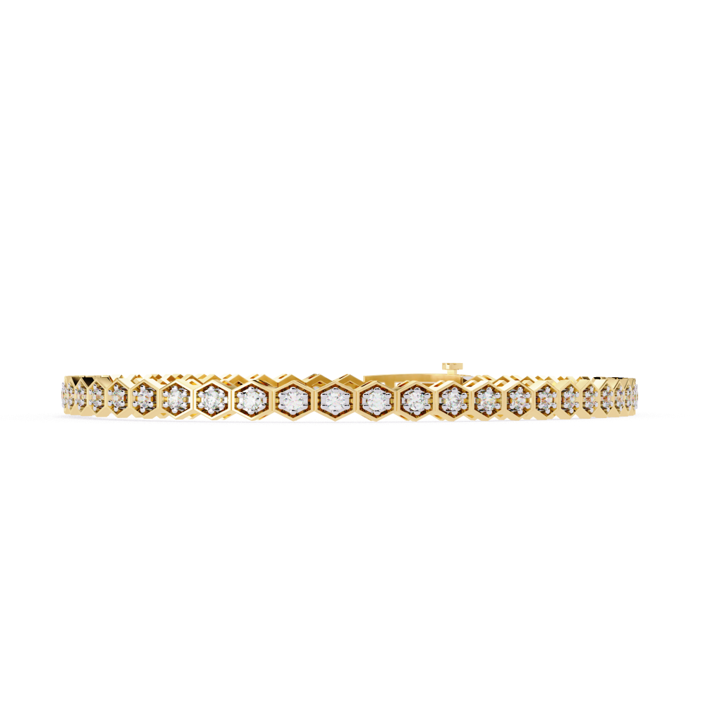 Classic Lab Grown Diamond Tennis Bracelet