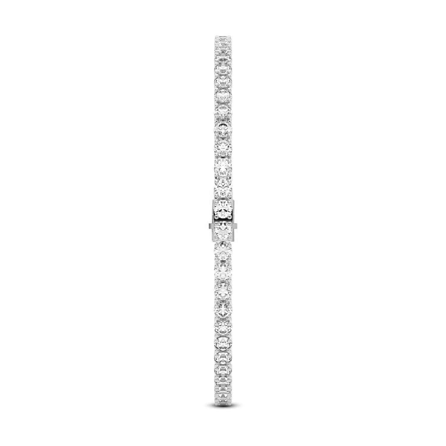 Darcy Round Lab Diamond Tennis Bracelet