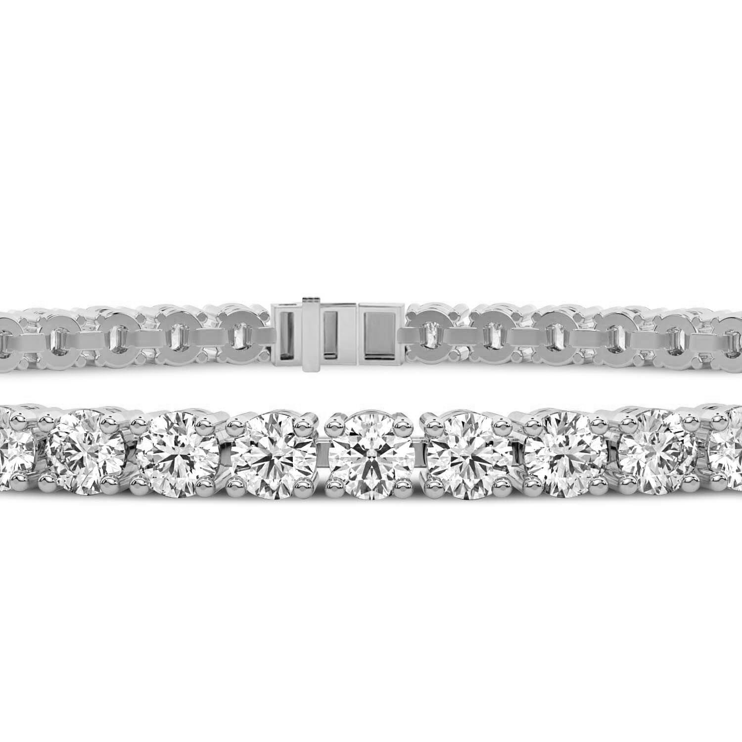Darcy Round Lab Diamond Tennis Bracelet