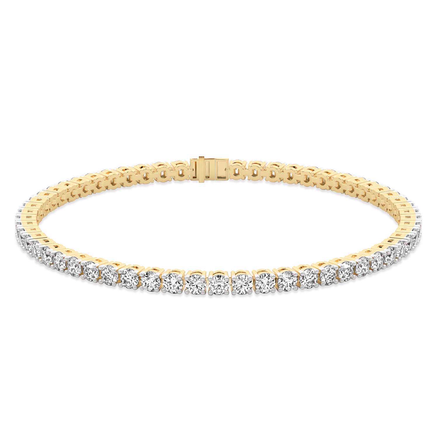 Darcy Round Lab Diamond Tennis Bracelet