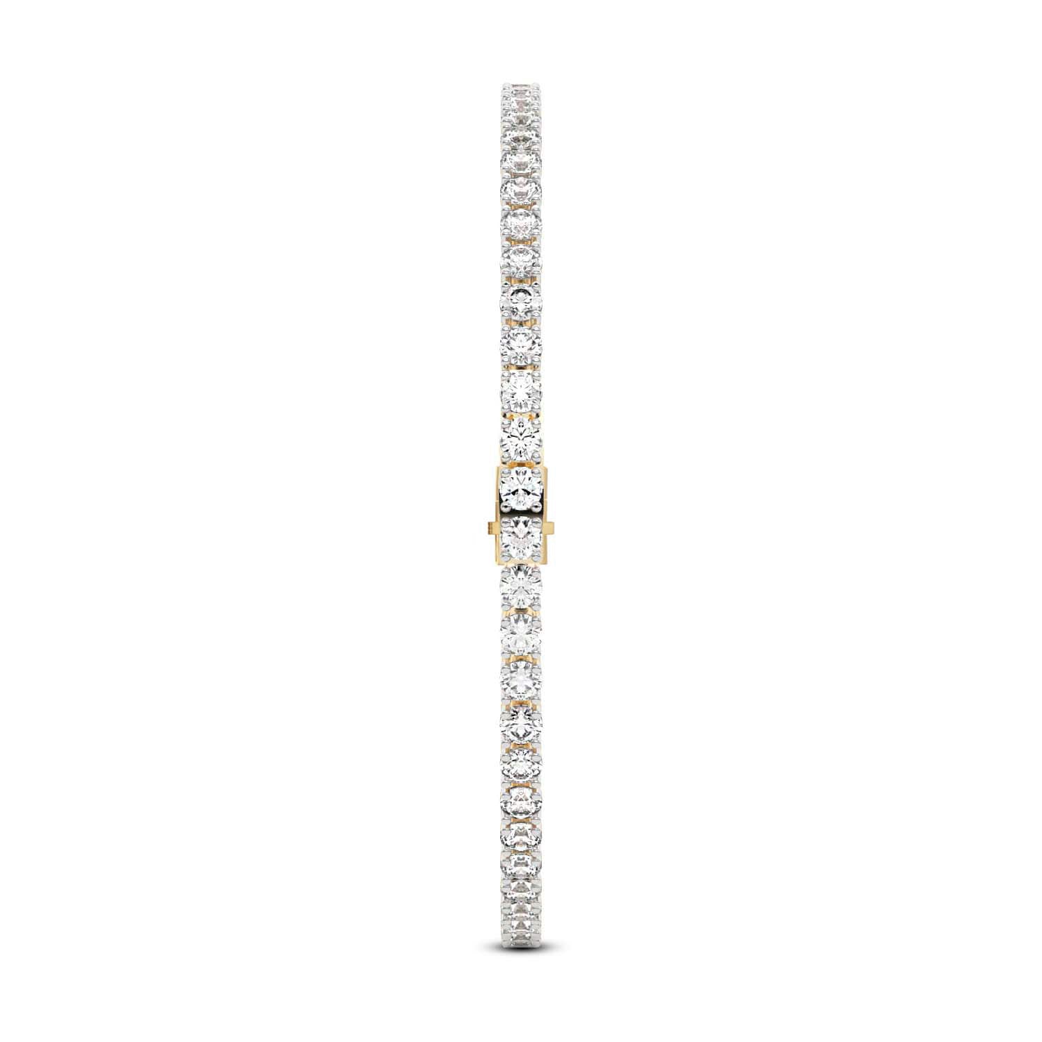Darcy Round Lab Diamond Tennis Bracelet