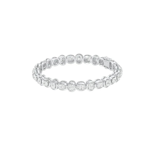 Promise Row Diamond Tennis Bracelet