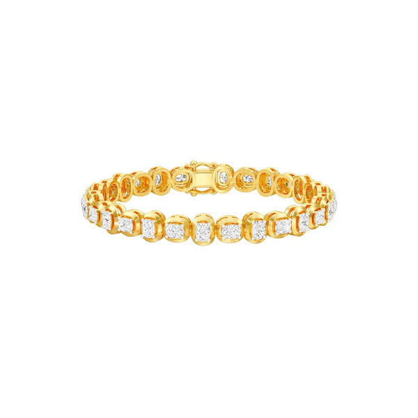 Promise Row Diamond Tennis Bracelet