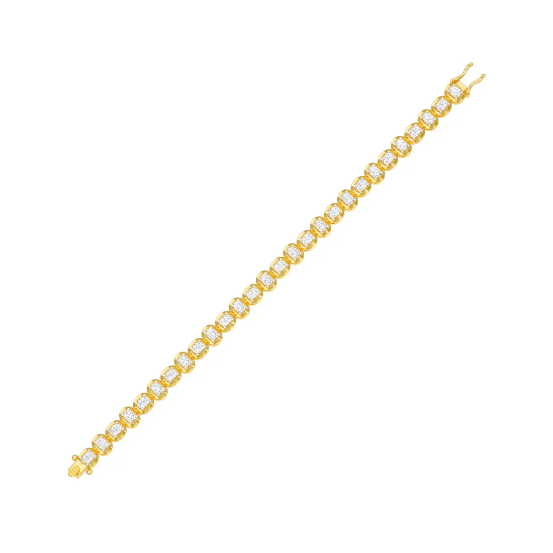 Promise Row Diamond Tennis Bracelet