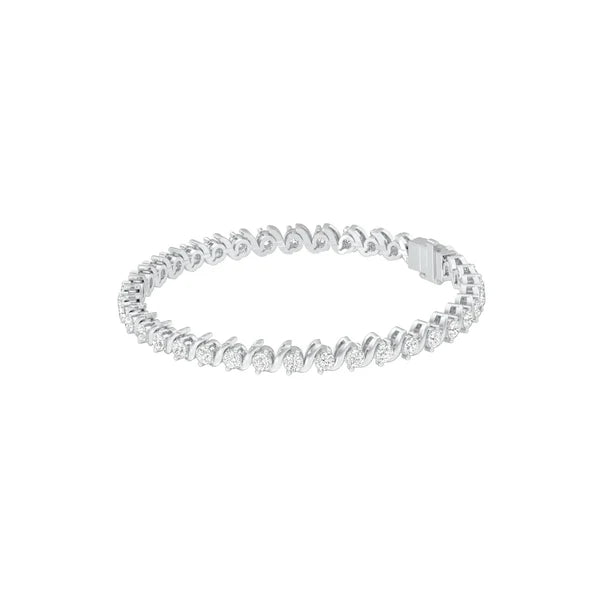 Legacy Arc Diamond Tennis Bracelet