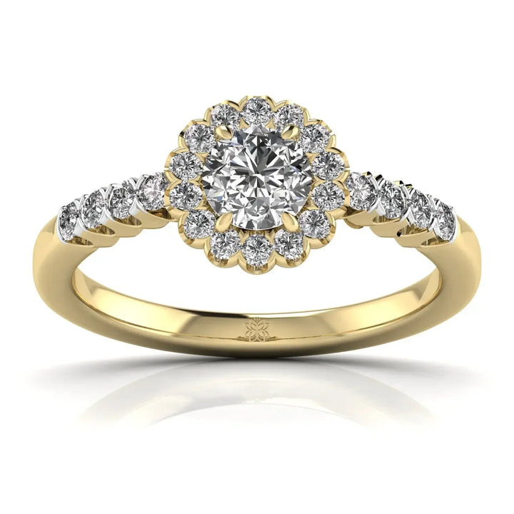 Dazzling Delight Solitaire Ring