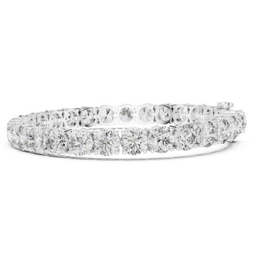 Sparkling Round Cut Diamond Tennis Bracelet