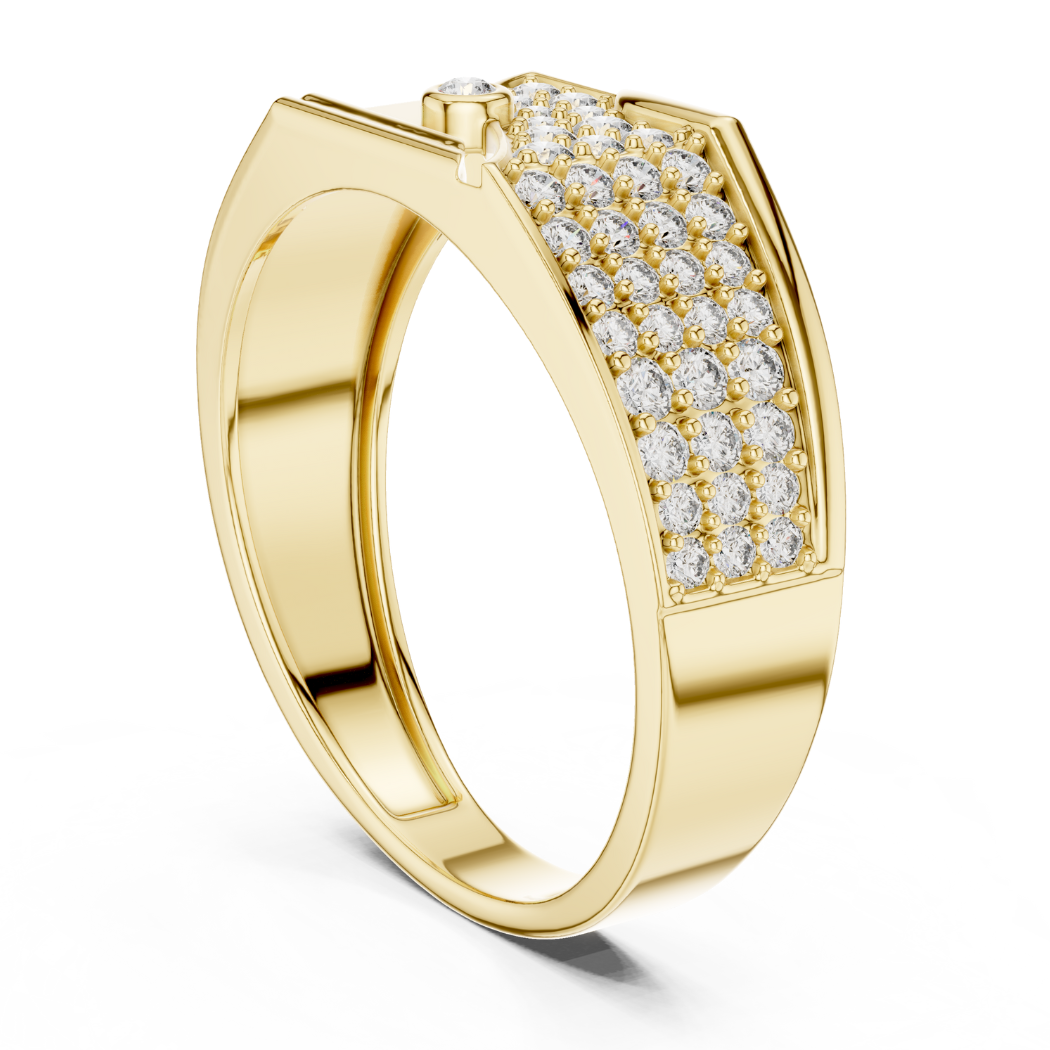 Majestic Crest Diamond Ring