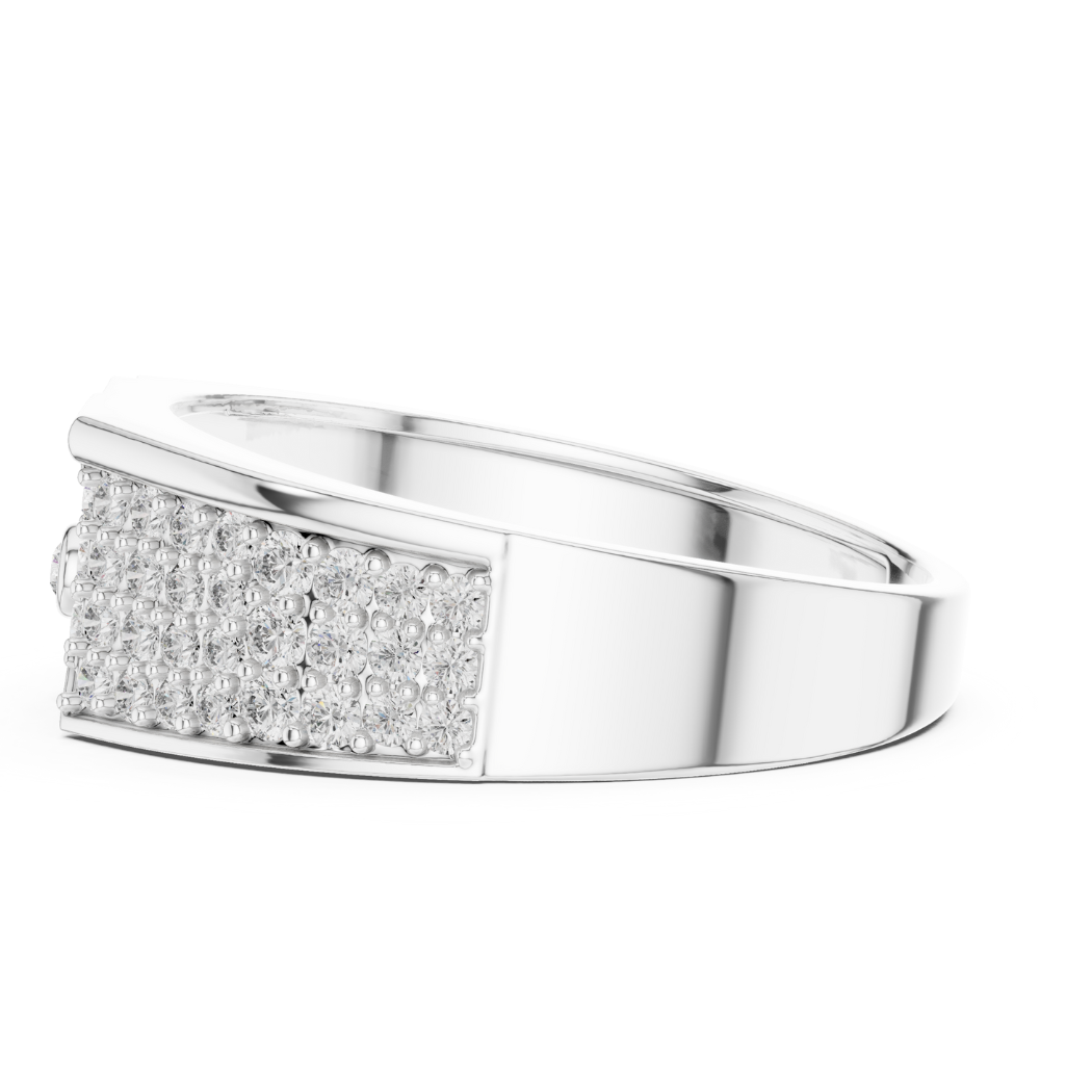 Majestic Crest Diamond Ring