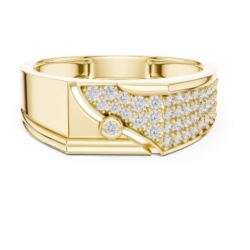 Majestic Crest Diamond Ring