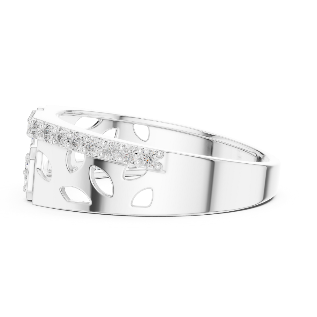 OctaGrid Luxe Diamond Band