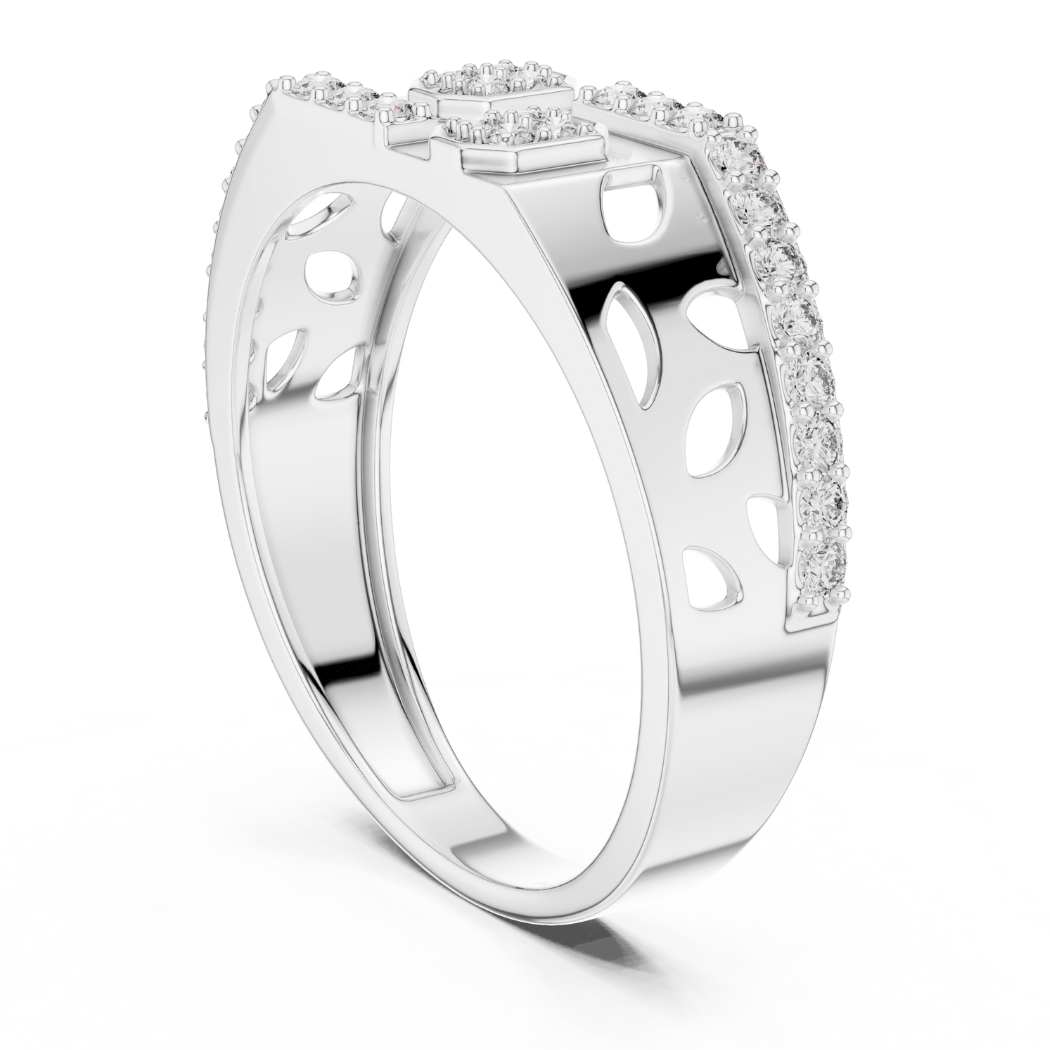 OctaGrid Luxe Diamond Band