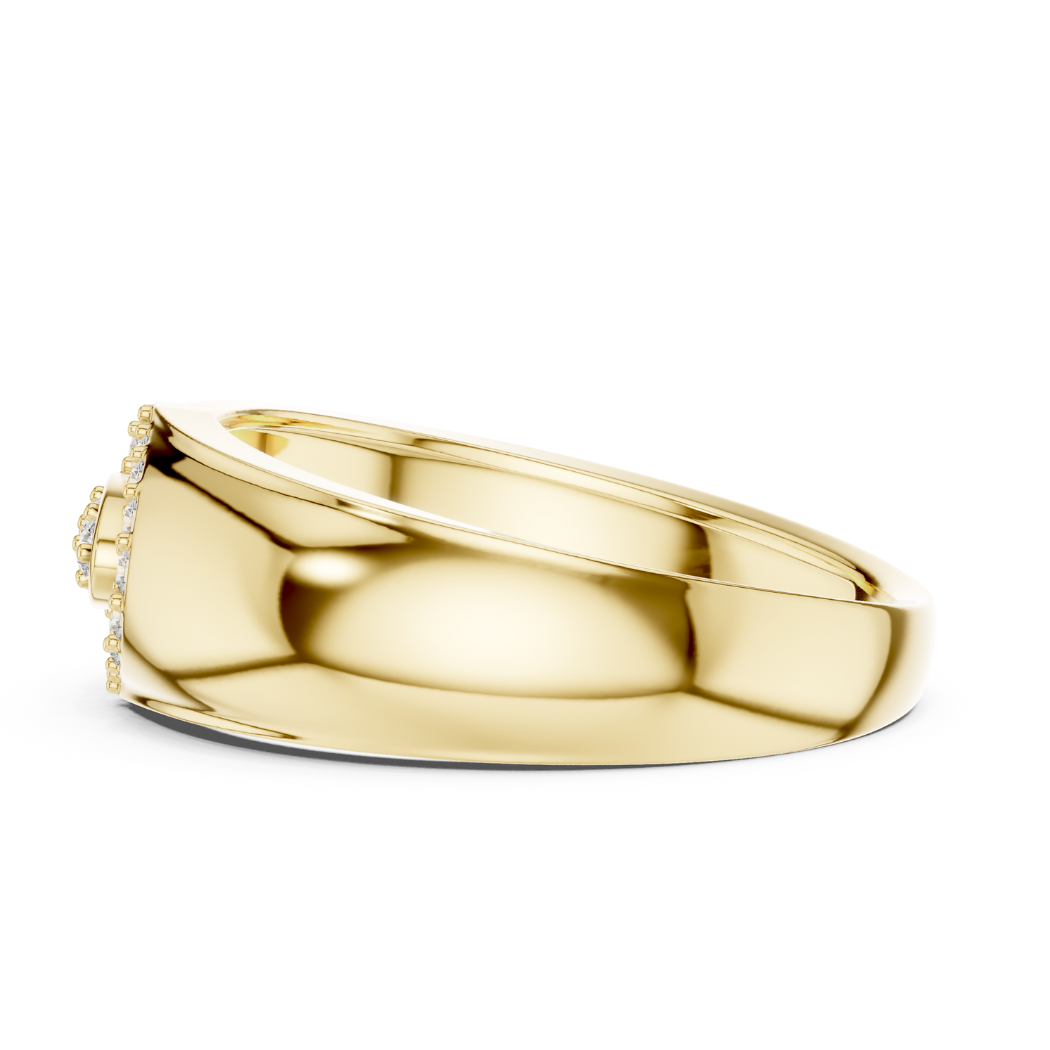 Eclipse Halo Diamond Ring