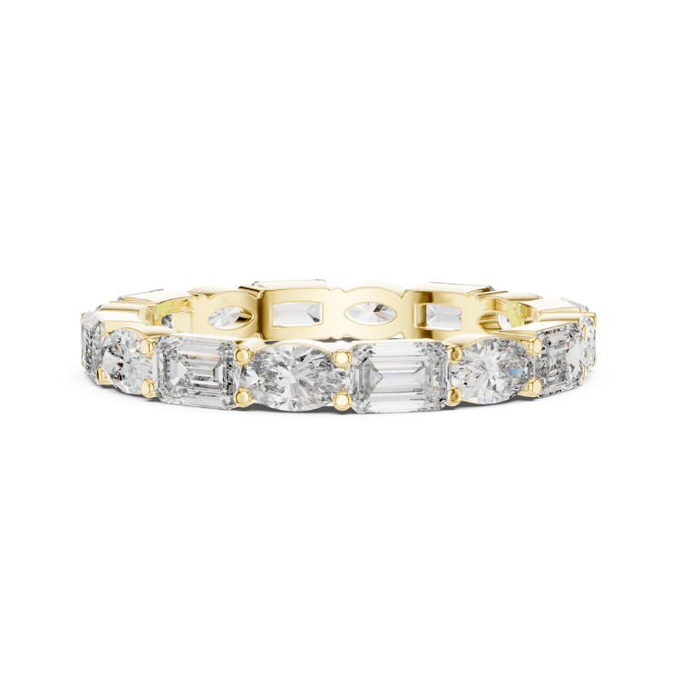 Mixed Shape Diamond Eternity Band
