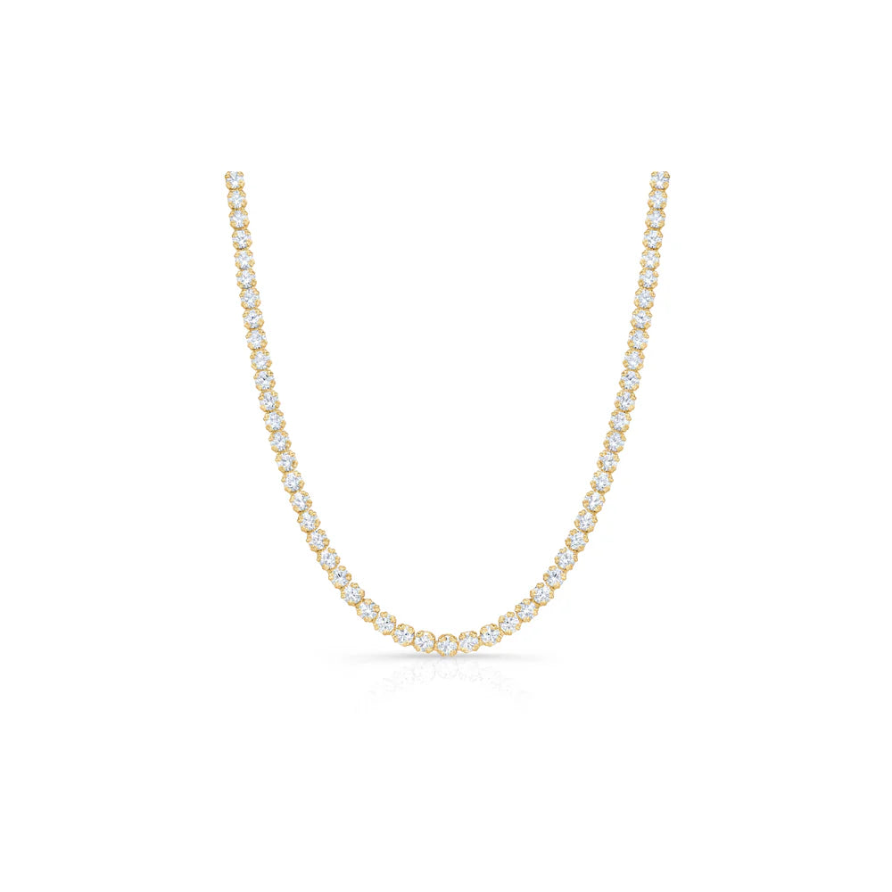 Elle Lab Diamond Tennis Necklace