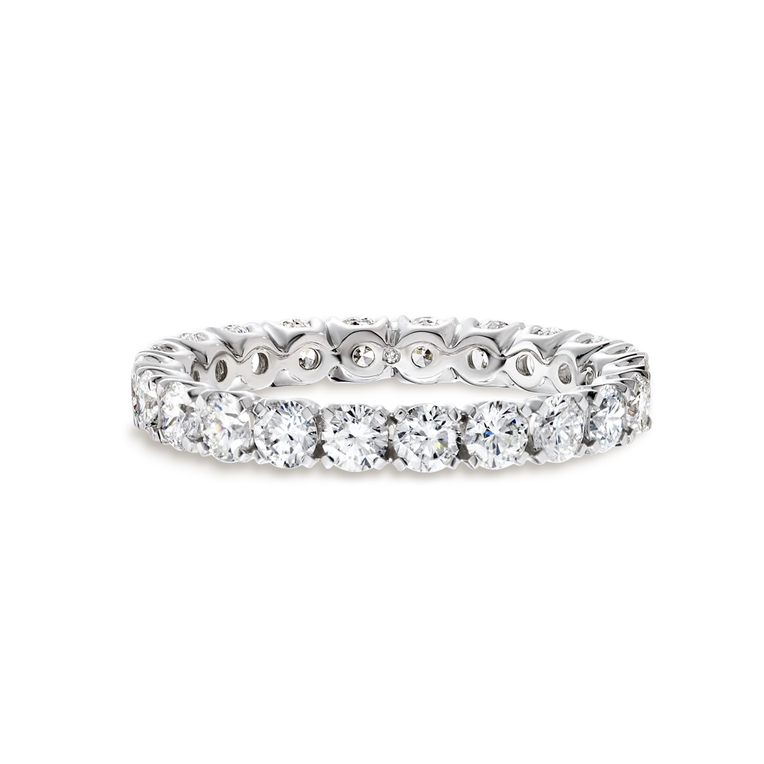 Round Diamond Eternity Ring